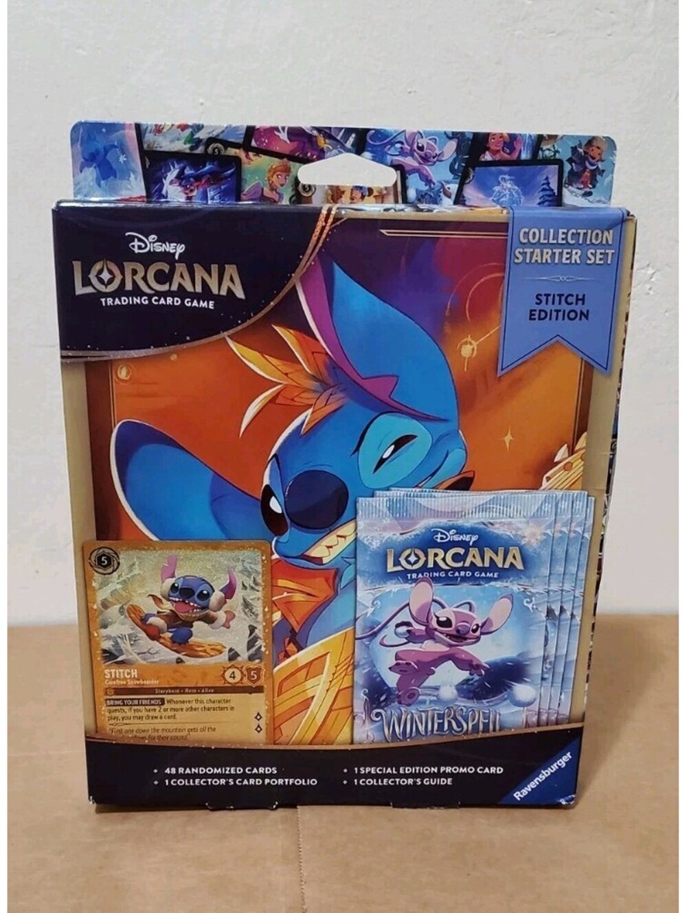 Disney Lorcana Winterspell Stitch Collection Starter Set TCG Ravensburger New